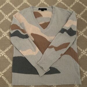 Skull Cashmere Camouflage Sweater